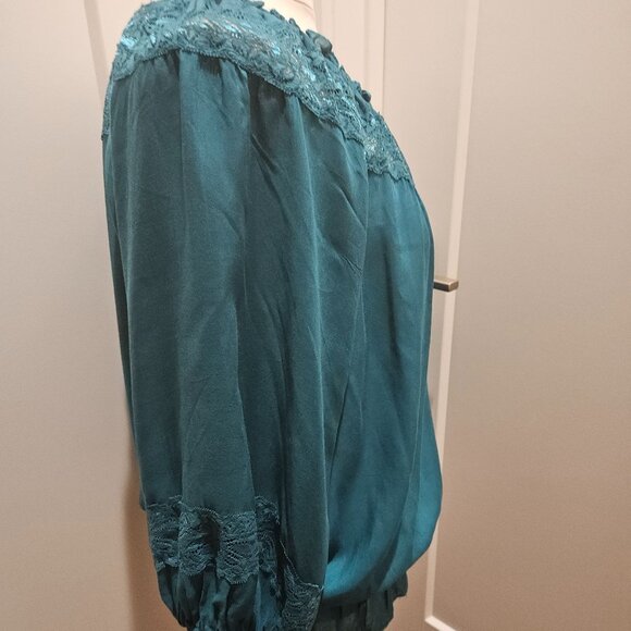 BOHO PEASANT BLOUSE BY ZANNZA - Picture 5 of 8